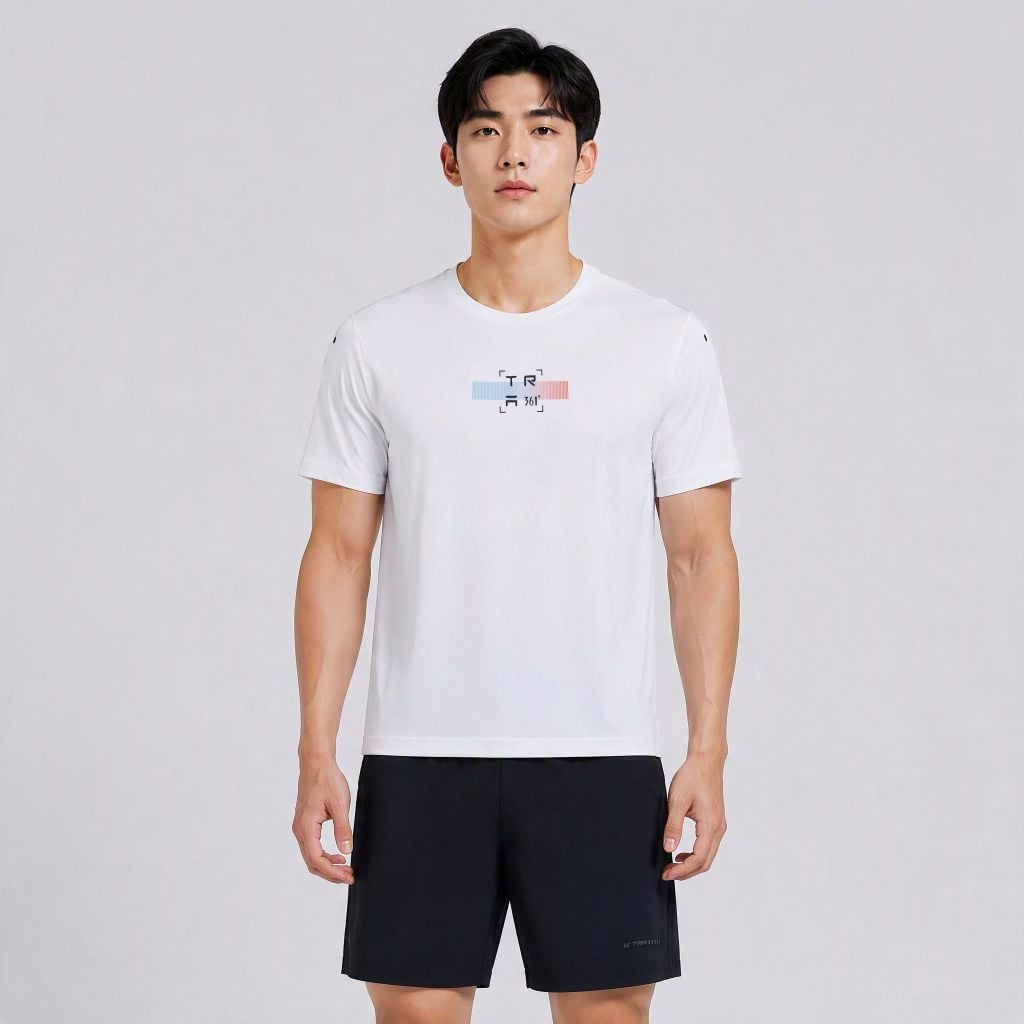 Áo T-shirt 361º Nam W552634137-1CD