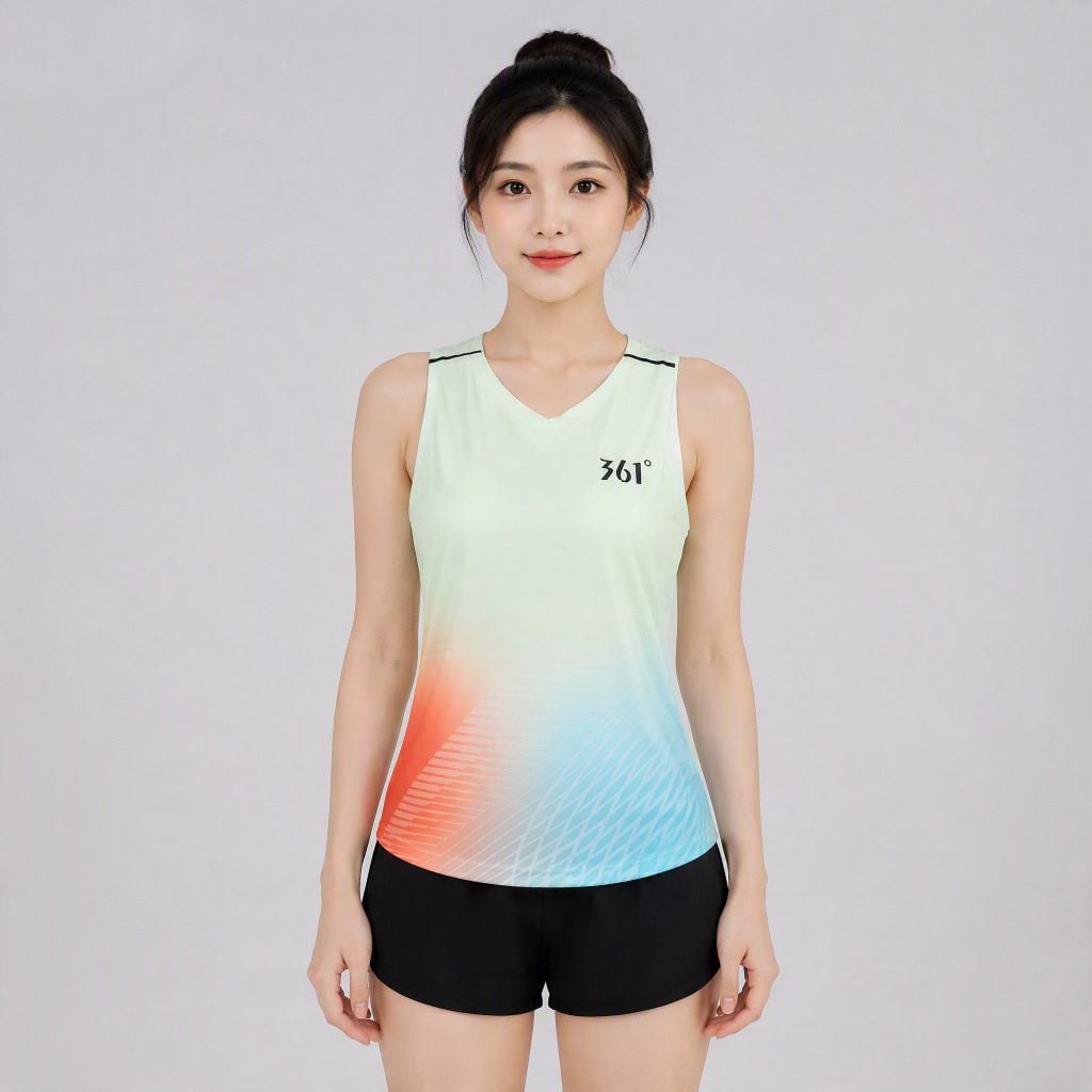 Áo chạy bộ Singlet 361º Nữ W562522502-1C