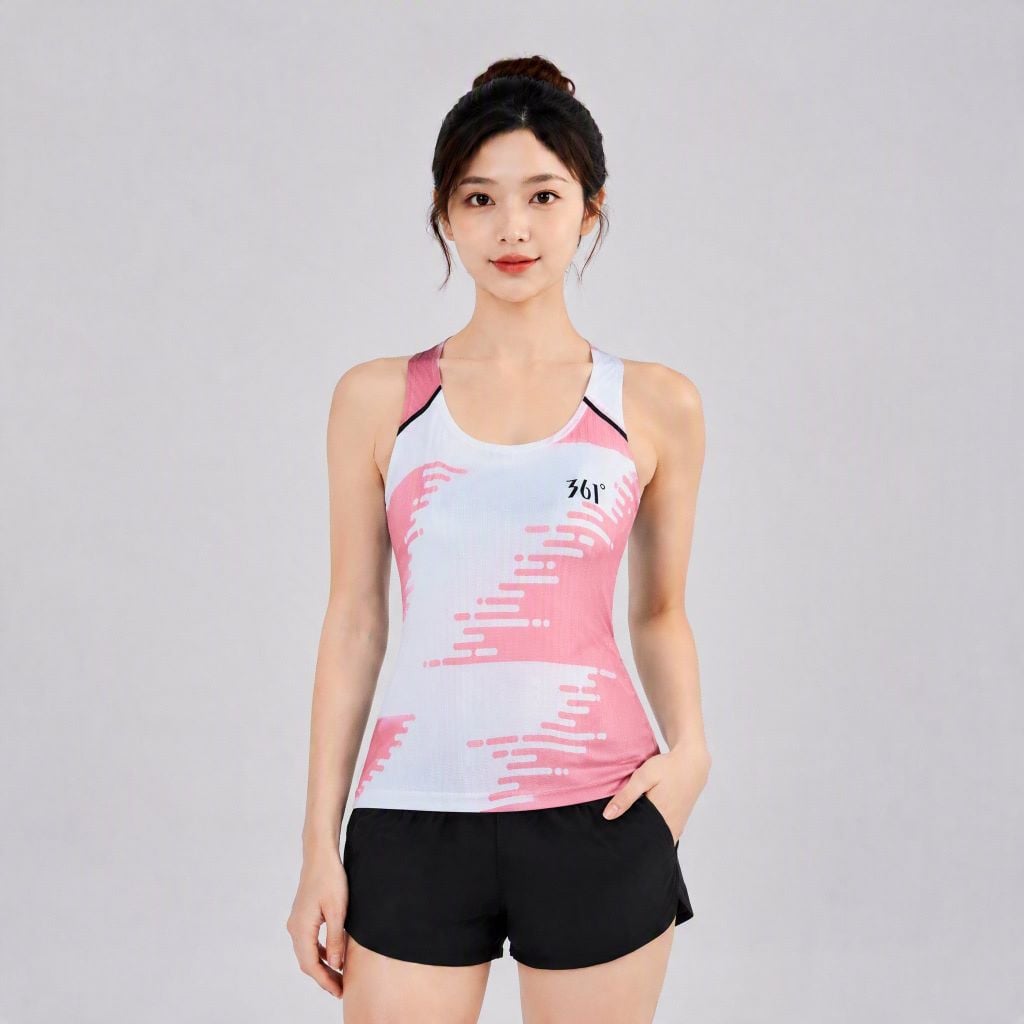 Áo chạy bộ Singlet 361º Nữ W562622002A-3C