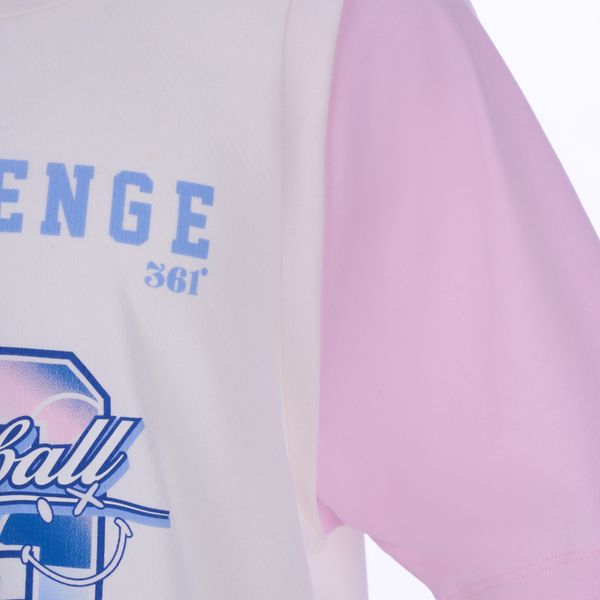 Áo T-shirt 361º Bé Gái WK62531202-1