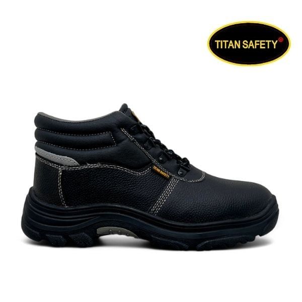 Giày Bảo Hộ Lao Động Titan Cronus S3 Mid Cao Cổ - Đế Cao Su Chống Dầu Chống Trượt