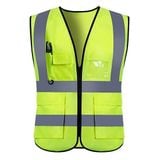 ÁO GHILE PHẢN QUANG CÓ TÚI