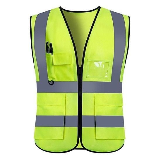 ÁO GHILE PHẢN QUANG CÓ TÚI