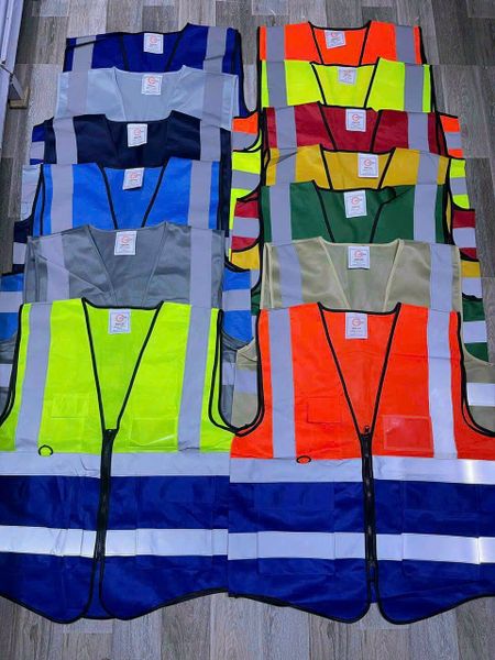 ÁO GHILE PHẢN QUANG CÓ TÚI