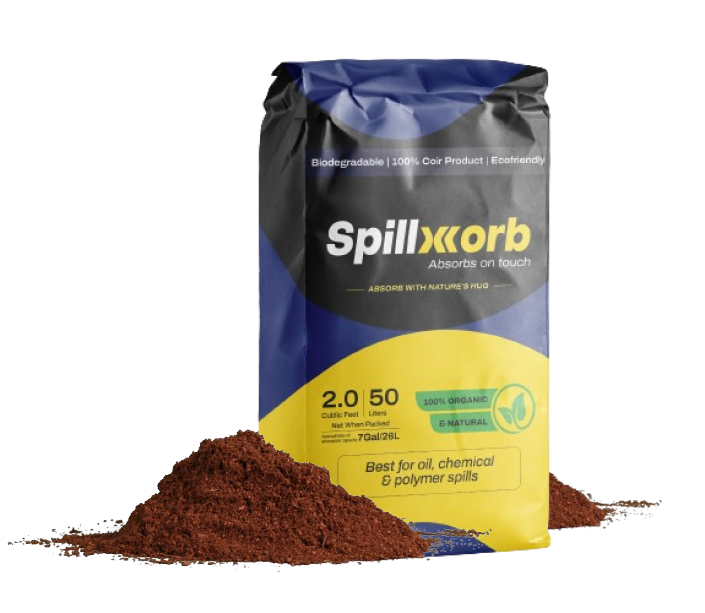 Bột thấm hút dầu hóa chất và các loại chất lỏng độc hại sinh học SPILLXORB