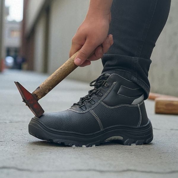 Giày Bảo Hộ Lao Động Titan Cronus S3 Mid Cao Cổ - Đế Cao Su Chống Dầu Chống Trượt