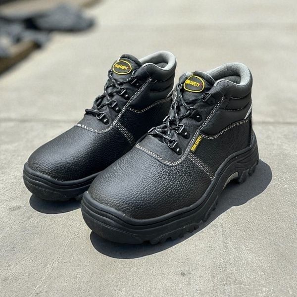 Giày Bảo Hộ Lao Động Titan Cronus S3 Mid Cao Cổ - Đế Cao Su Chống Dầu Chống Trượt