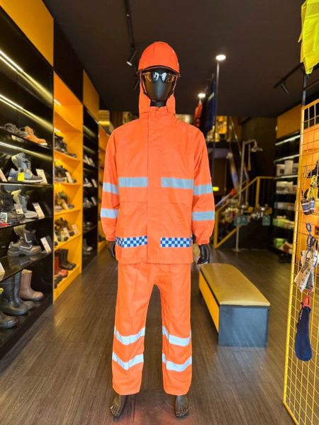 ÁO MƯA BỘ PHẢN QUANG ANSa MB150D