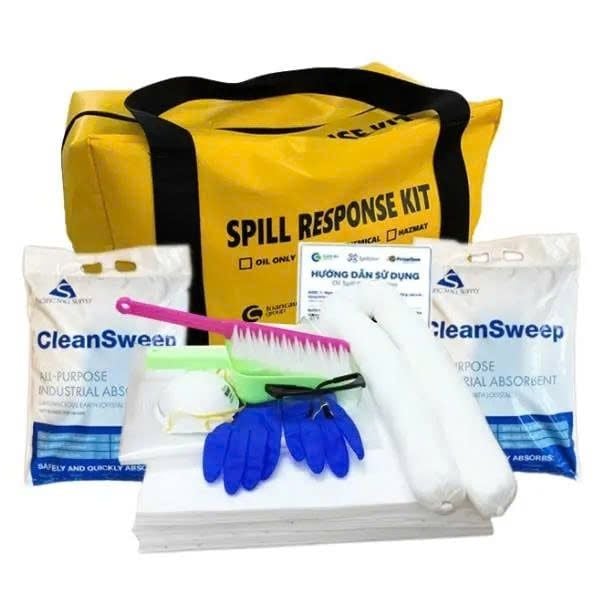 Bộ ứng phó sự cố tràn dầu và hóa chất Spill Kit 30L