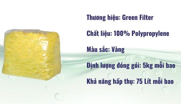 BÔNG XƠ THẤM HÓA CHẤT