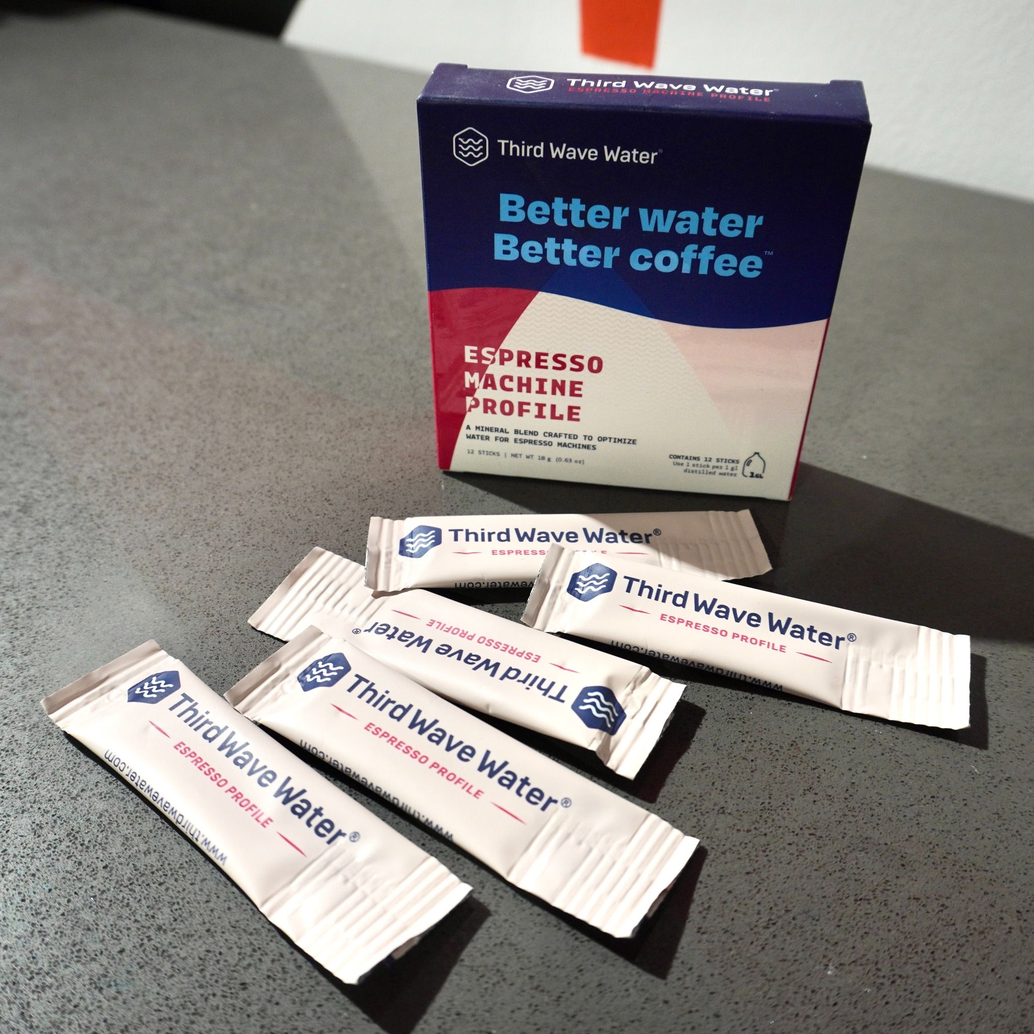  Third Wave Water - Box 12 sticks x 1 Gallon (Classic Light Roast/ Medium Roast/ Espresso Roast ) 