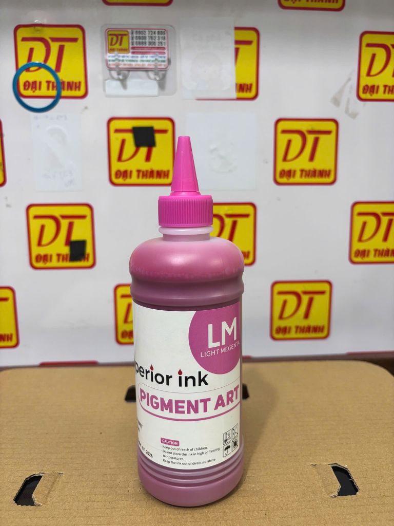Mực Dầu Pigment Art DT Superior Ink (500ml) - Siêu Phẩm In Giấy Couche & Decal Tem Nhãn
