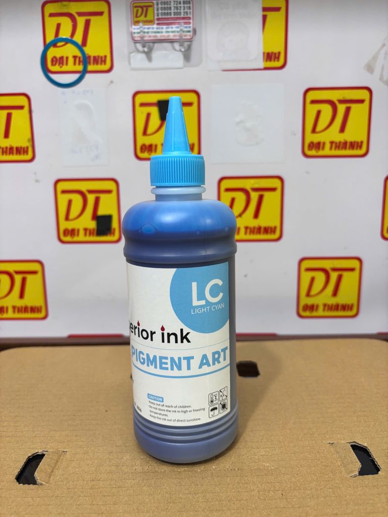 Mực Dầu Pigment Art DT Superior Ink (500ml) - Siêu Phẩm In Giấy Couche & Decal Tem Nhãn