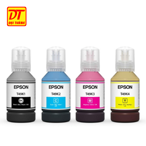Mực in C13T49 cho máy Epson T3130X (bộ) tháo máy chính hãng