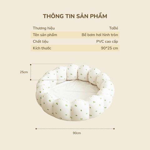  Bể bơm hơi hình tròn MS 5114 