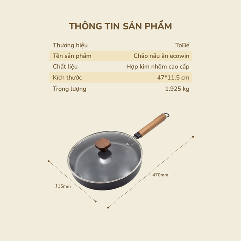  Chảo nấu ăn Ecowin MS 4114 