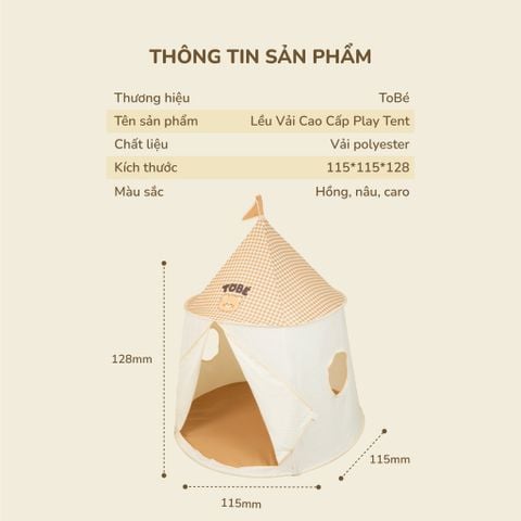  Lều Vải Cao Cấp Play Tent MS 5112 
