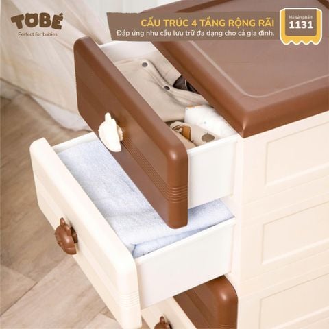  Tủ 4 tầng Bunny MS 1131 