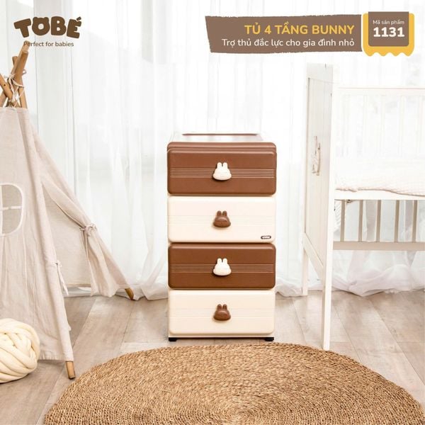  Tủ 4 tầng Bunny MS 1131 
