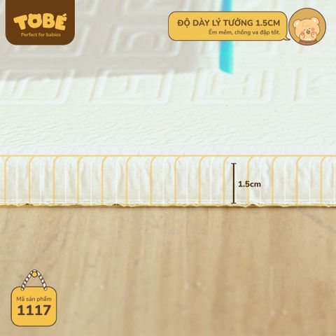  Thảm Chơi Gấp Gọn 2 Mặt MS 1117 