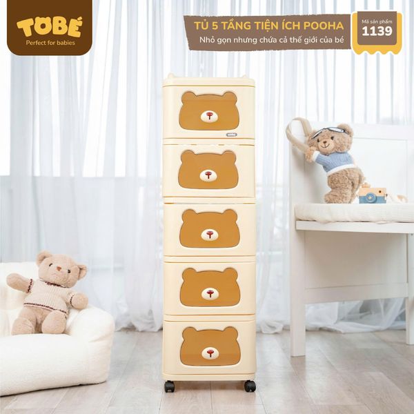  Tủ 5 Tầng Tiện Ích Pooha MS 1139 