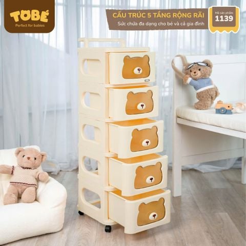  Tủ 5 Tầng Tiện Ích Pooha MS 1139 