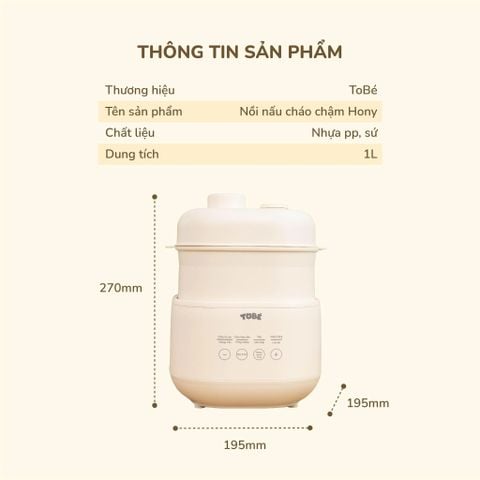 Nồi Nấu Cháo Chậm Hony MS 9152 