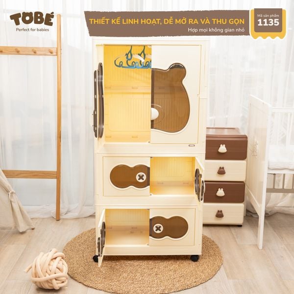  Tủ Đa Năng Teddy MS 1135 