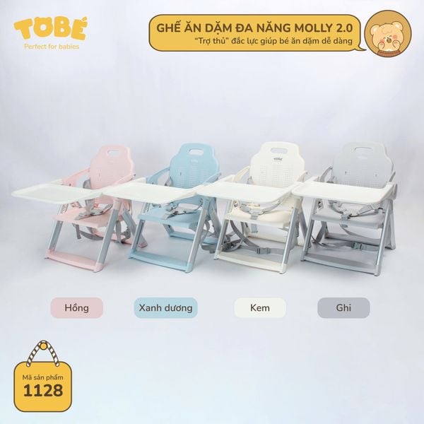  Ghế ăn dặm Molly 2.0 MS 1128 