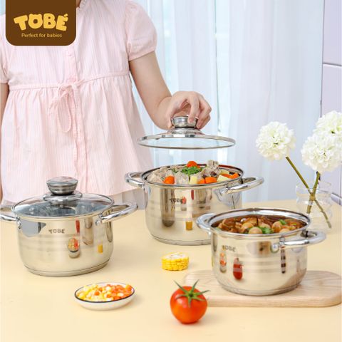  Bộ 3 nồi inox cao cấp MS 9157 