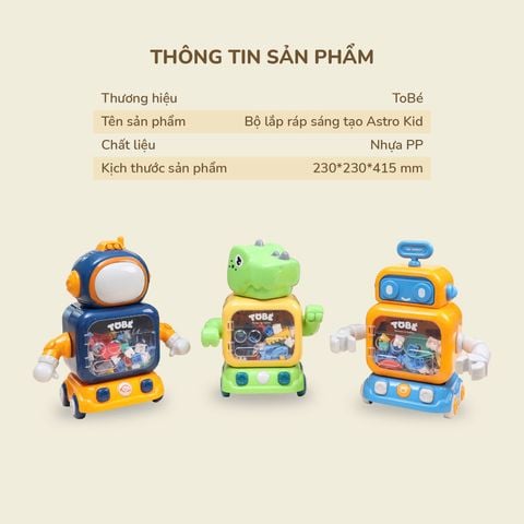  Bộ lắp ráp sáng tạo ASTRO KID MS 5109 