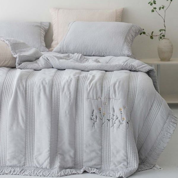 Bộ Chăn Mền Mùa Hè Kháng Khuẩn Chống Dị Ứng Cao Cấp Hàn Quốc LYOCELL