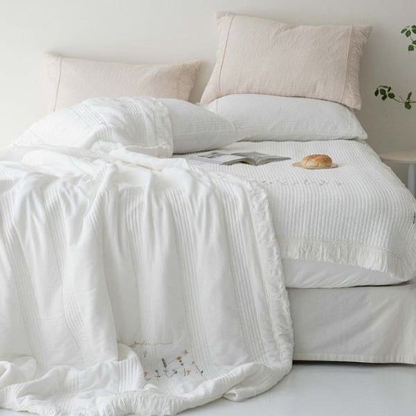 Set Chăn Mền Mùa Hè Kháng Khuẩn Chống Dị Ứng Cao Cấp Hàn Quốc LYOCELL