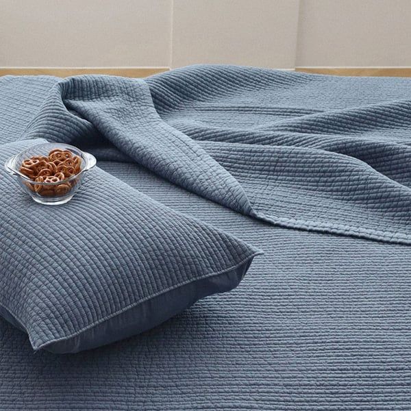 Chăn Mền Drap Trải Cotton Mật Độ Cao Nguyên Chất Cao Cấp Hàn Quốc Temperature