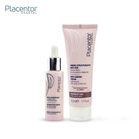  Bộ Combo Trẻ Hóa, Da Căng Mướt Da Từ Tế Bào Gốc Noãn Thực Vật -  Dành Cho Da Dầu, Da Hỗn Hợp 