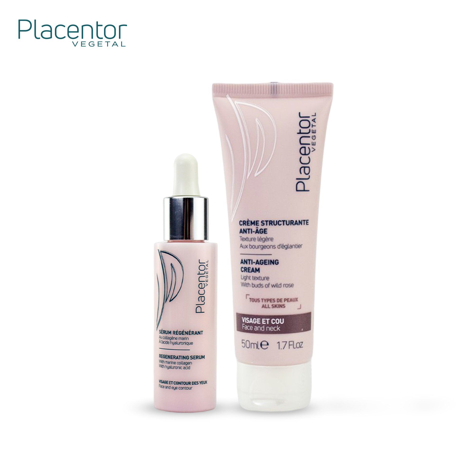 Bộ Combo Trẻ Hóa, Da Căng Mướt Da Từ Tế Bào Gốc Noãn Thực Vật -  Dành Cho Da Dầu, Da Hỗn Hợp