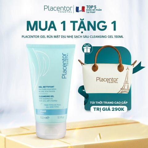  Gel Rửa Mặt Placentor Vegetal Gel Nettoyant Cleansing Gel 50ML 