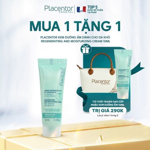  Kem Dưỡng Ẩm Làm Dịu Da Khô Placentor Vegetal Creme Regeneratrice Et Hydratante Regenerating And Moisturizing Cream 