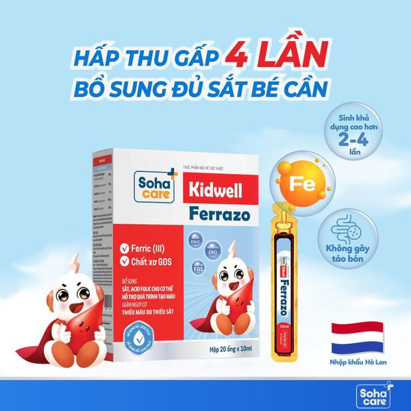 Sắt nước Soha Care Kidwell Ferrazo