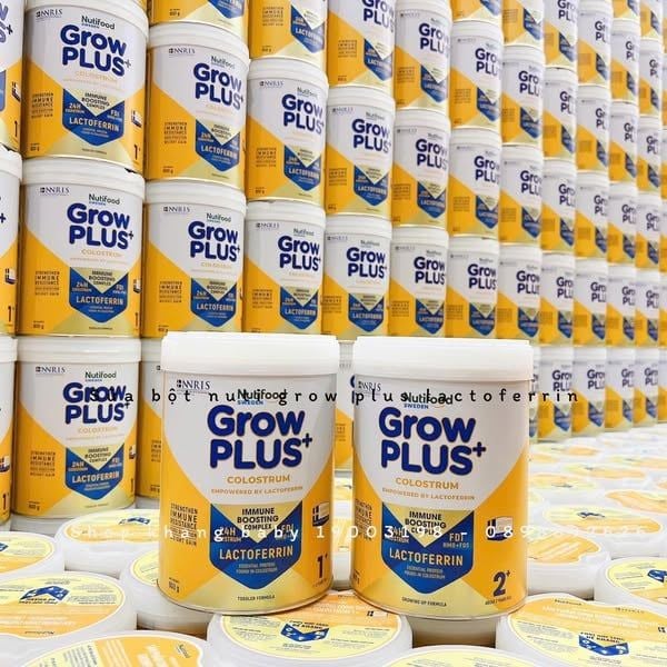 Sữa GrowPLUS+ Colostrum Lactoferin