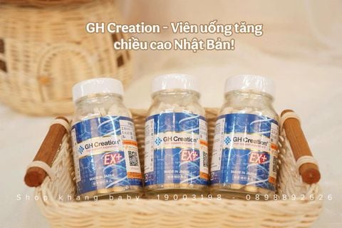 Viên uống tăng chiều cao GH Creation Nhật 270 viên