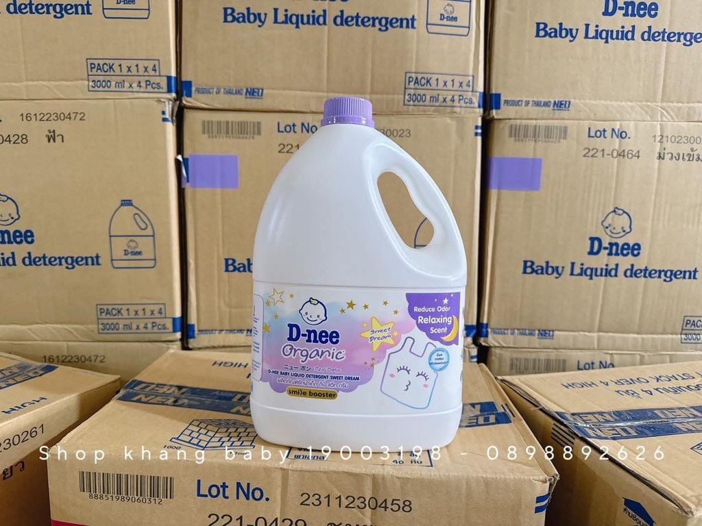 Nước Giặt Dnee can 3L