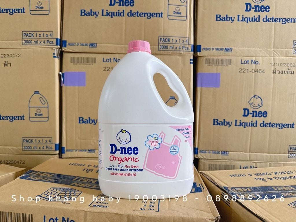 Nước Giặt Dnee can 3L