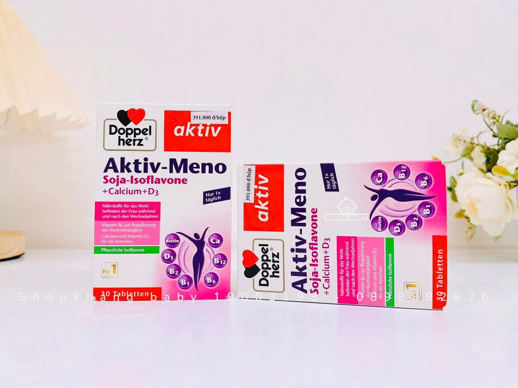 Viên uống cân bằng nội tiết tố nữ Doppelherz Aktiv-Meno
