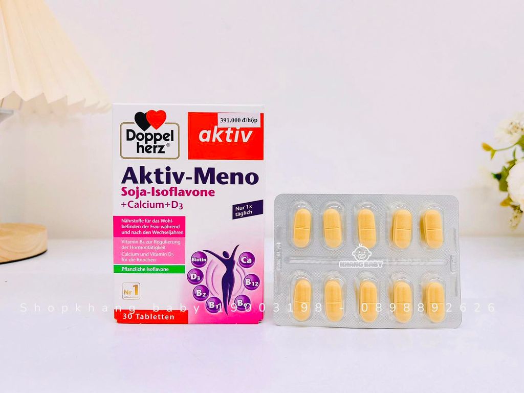 Viên uống cân bằng nội tiết tố nữ Doppelherz Aktiv-Meno