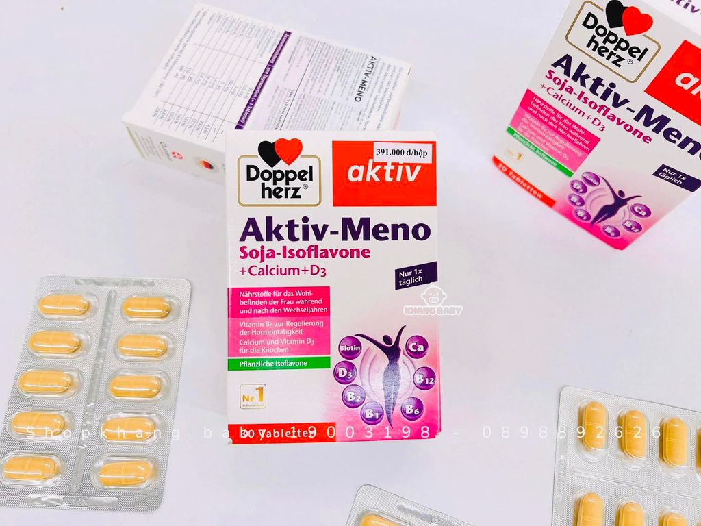 Viên uống cân bằng nội tiết tố nữ Doppelherz Aktiv-Meno