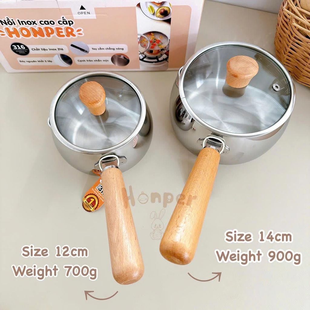 Nồi Inox Honper cao cấp HP 134
