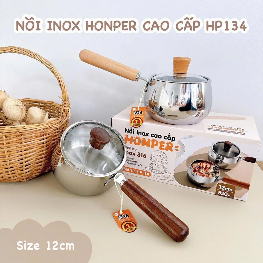 Nồi Inox Honper cao cấp HP 134