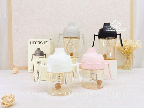 Bình tập uống nước chuẩn nha khoa Heorshe