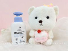 Sữa tắm gội toàn thân Baby Shampoo &Body Wash Củ Cải Đường Bonglab
